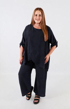 Shania Co-ord in Navy 