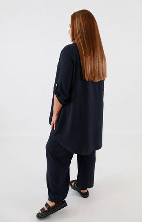 Shania Co-ord in Navy 