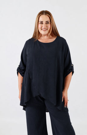 Shania Co-ord in Navy 