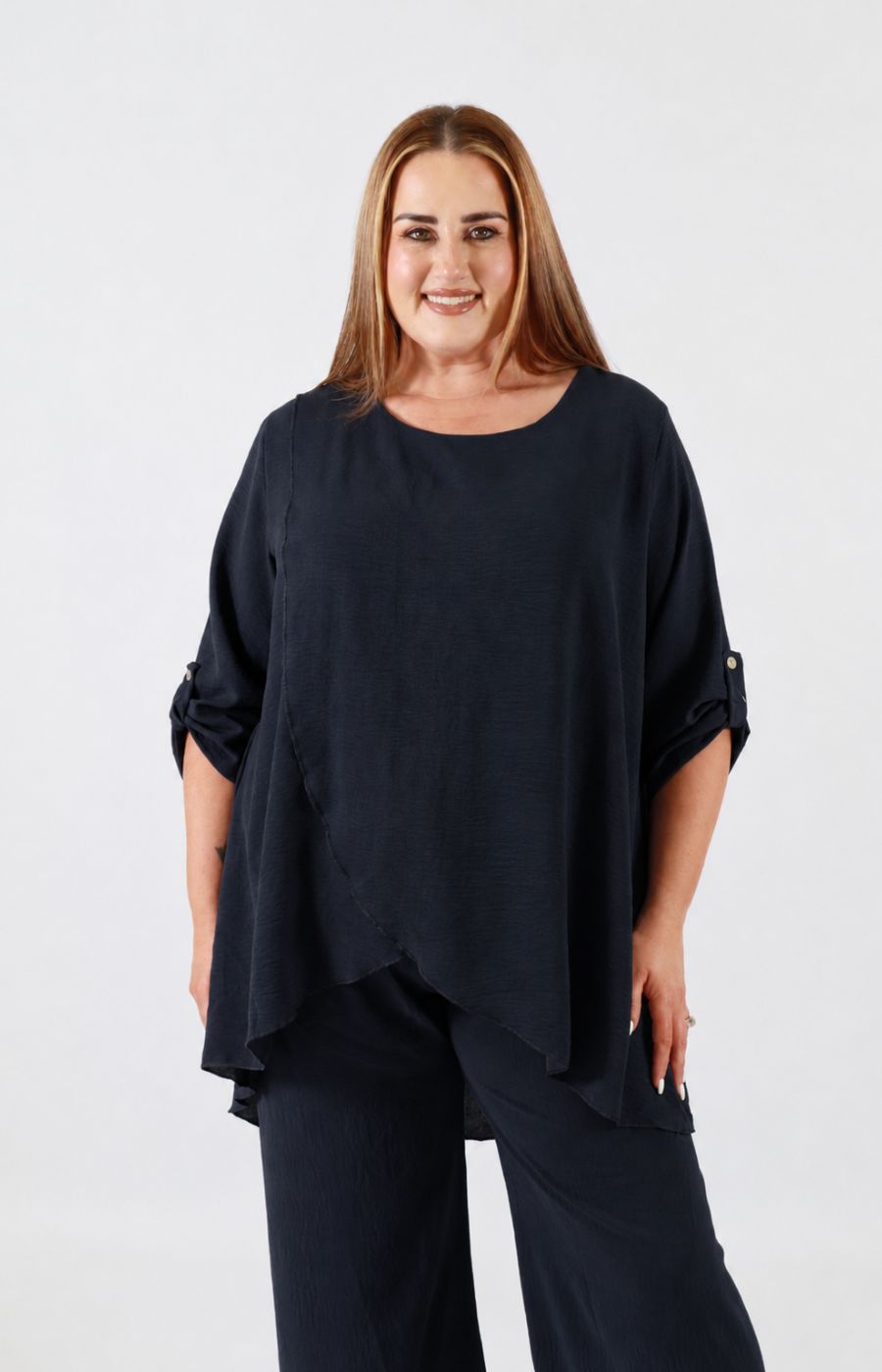 Shania Co-ord in Navy 