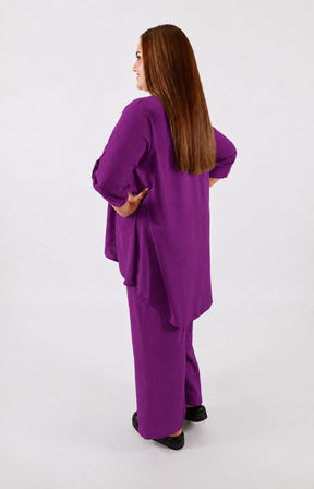 Shania Co-ord in Plum 