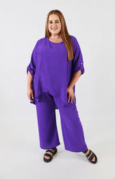 Shania Co-ord in Purple 