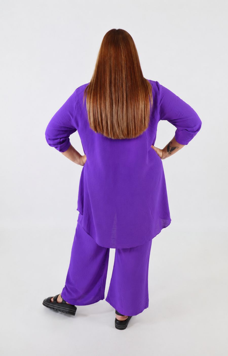 Shania Co-ord in Purple 