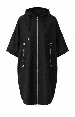 Shay Glitter Jacket in Black