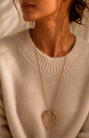 Siya Necklace in Gold 