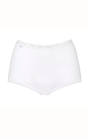 Sloggi Basic+ Maxi Underwear 3 Pack in White