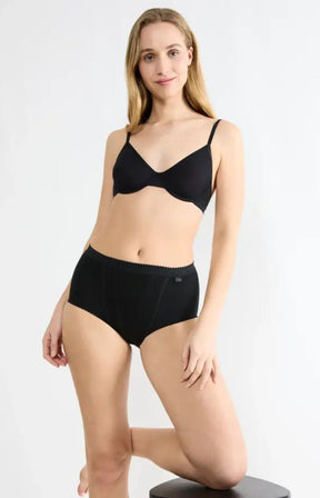 Sloggi Control Maxi Underwear 2 Pack in Black