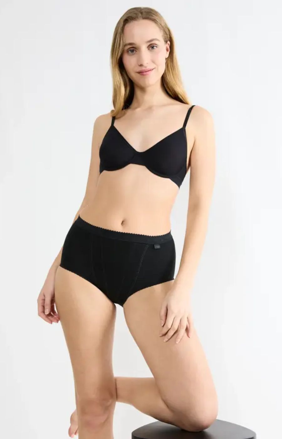 Sloggi Control Maxi Underwear 2 Pack in Black