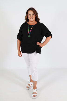 Stephanie Blouse in Black