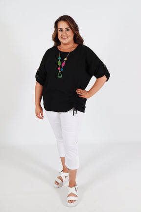 Stephanie Blouse in Black