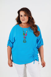 Stephanie Blouse in Blue
