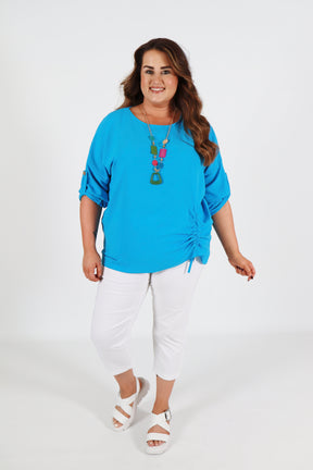 Stephanie Blouse in Blue