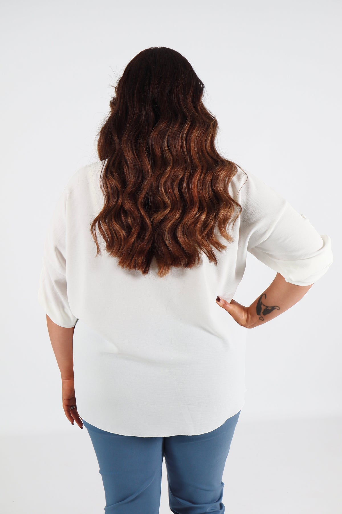 Stephanie Blouse in Cream