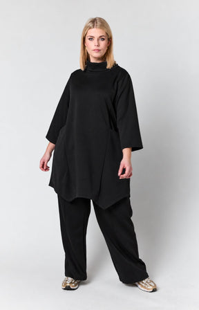 Studio Serenya Tunic in Black 