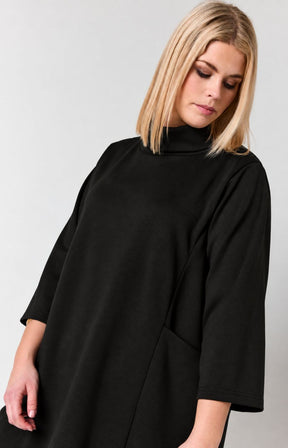 Studio Serenya Tunic in Black 