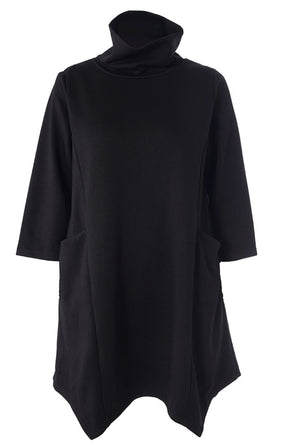 Studio Serenya Tunic in Black 