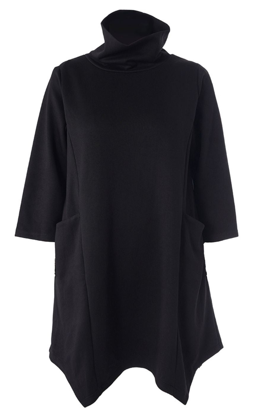 Studio Serenya Tunic in Black 