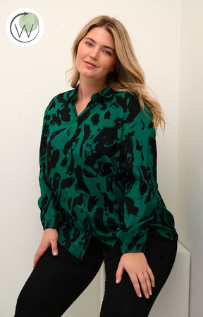 Kaffe Curve Polla Shirt