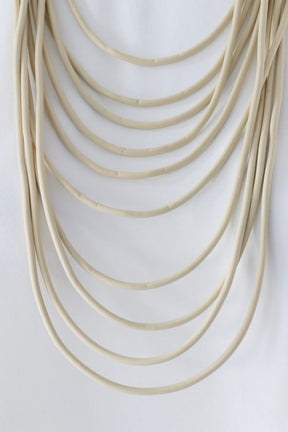 Talia Necklace in Beige