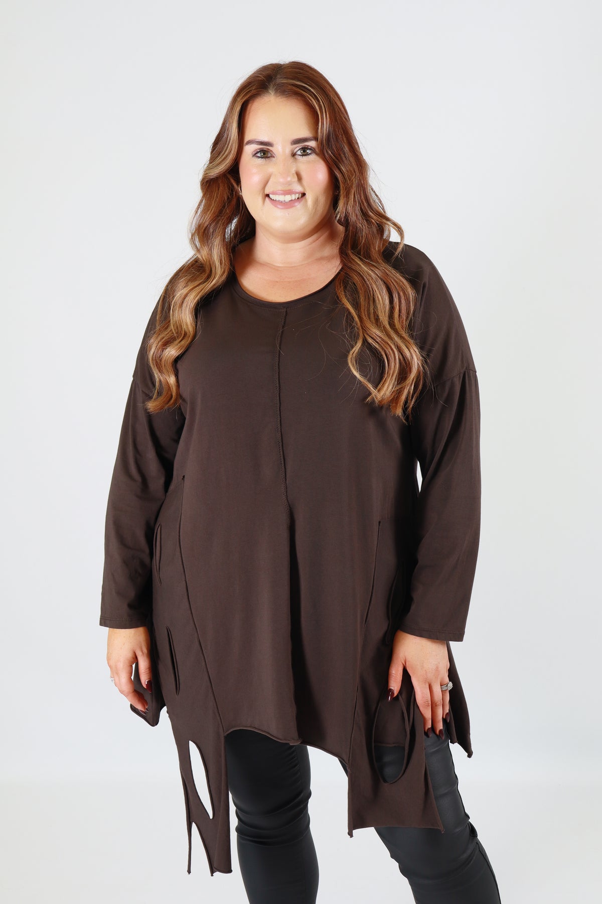 Tamsin Top In Brown