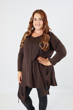 Tamsin Top In Brown