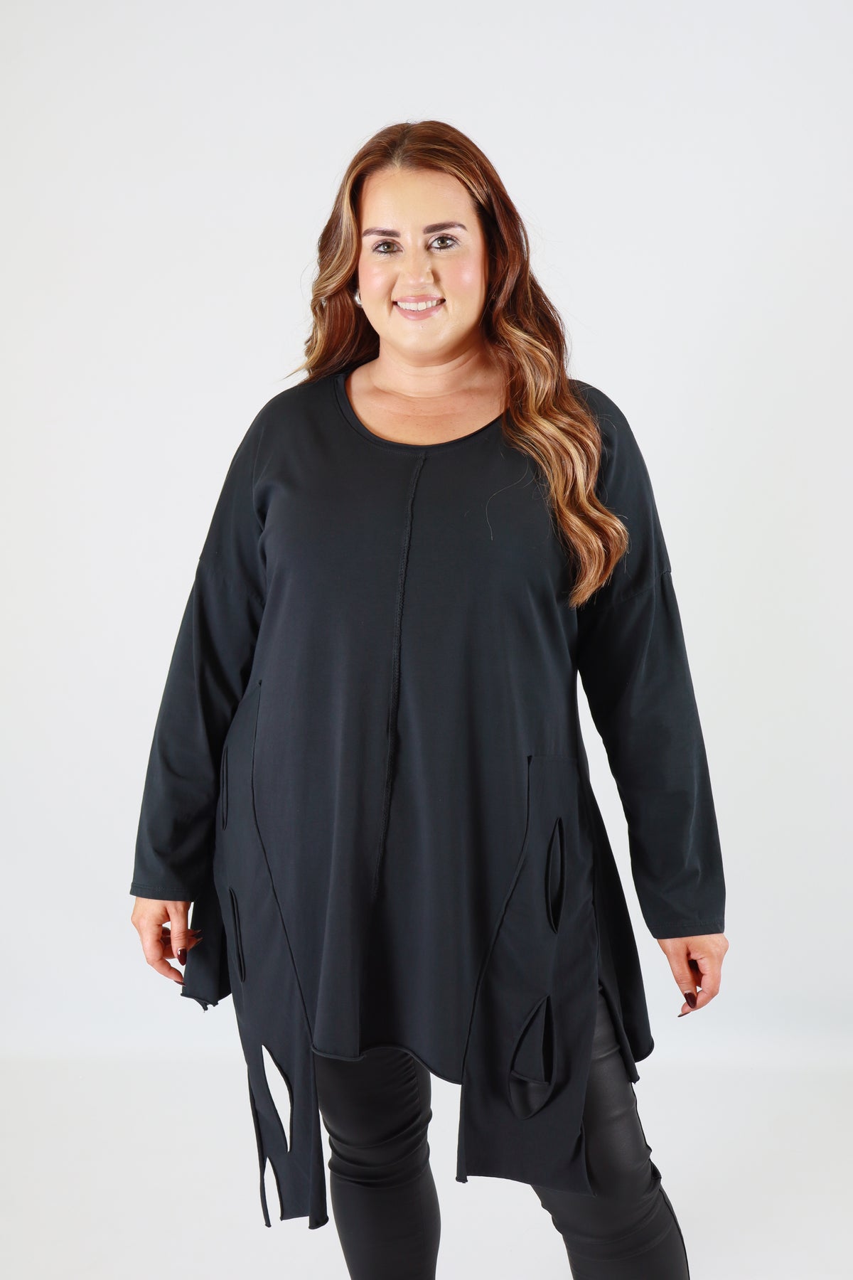 Tamsin Top In Grey