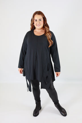 Tamsin Top In Grey
