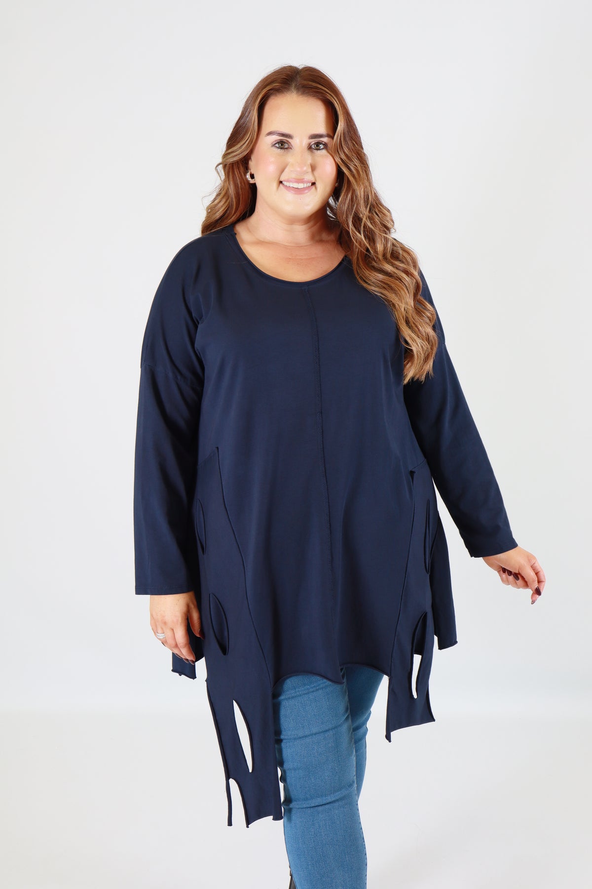 Tamsin Top In Navy