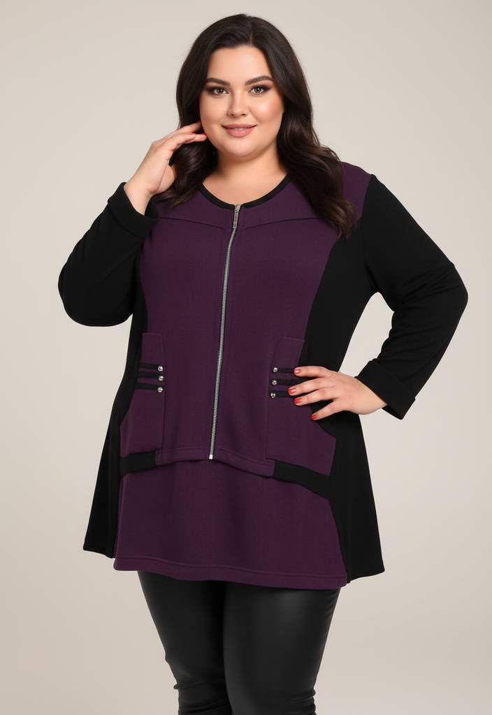 Taryn Tunic in Purple