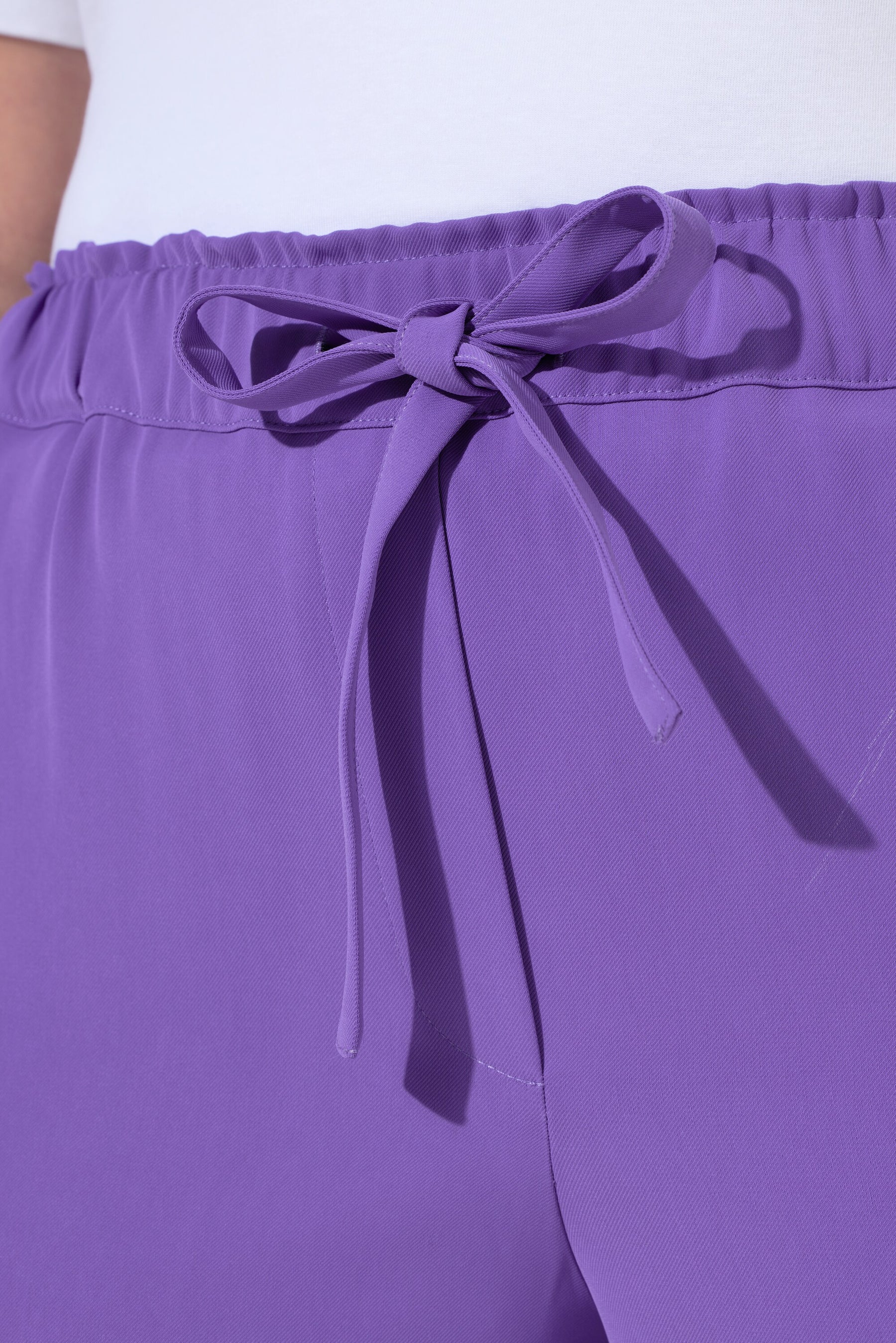 Ulla Popken 7/8th Trousers in Lilac