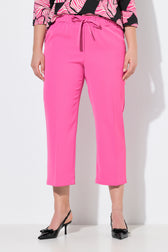 Ulla Popken 7/8th Trousers in Pink 