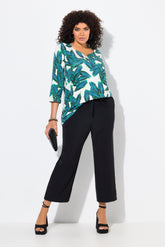 Ulla Popken Black 7/8th Trousers