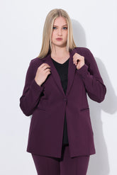 Ulla Popken Blazer in Wine 