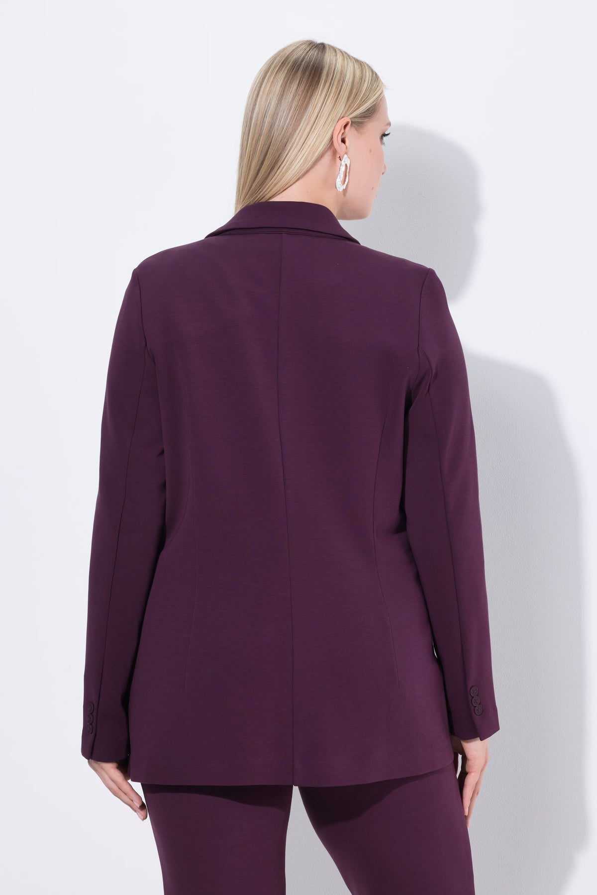 Ulla Popken Blazer in Wine 