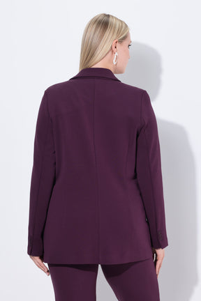 Ulla Popken Blazer in Wine 
