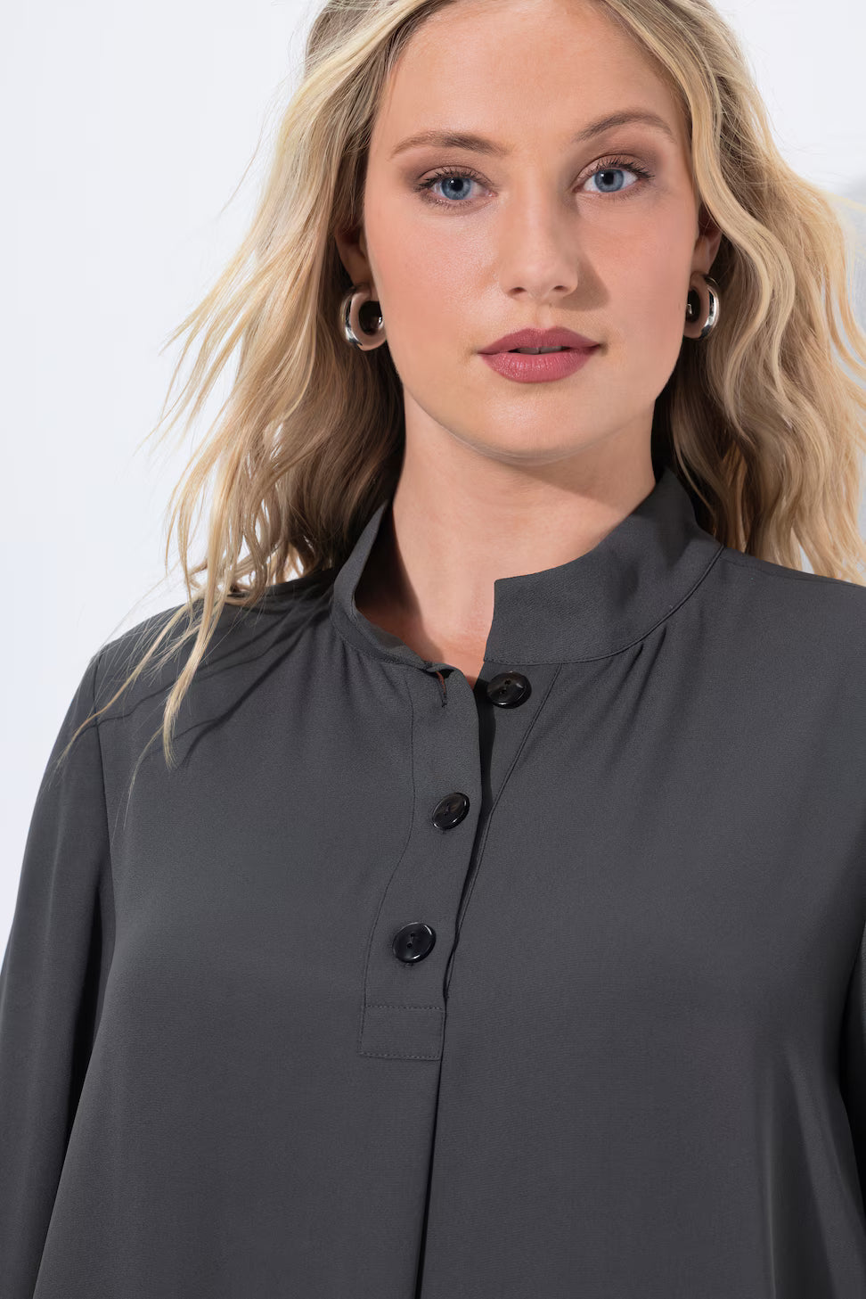 Ulla Popken Blouse in Khaki