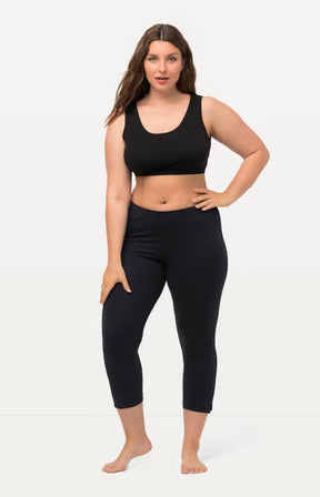 Ulla Popken Capri Leggings in Navy 