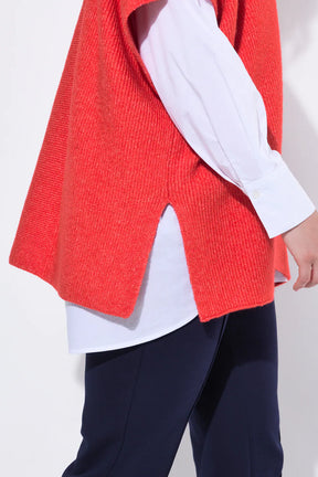 Ulla Popken Cardigan in Red