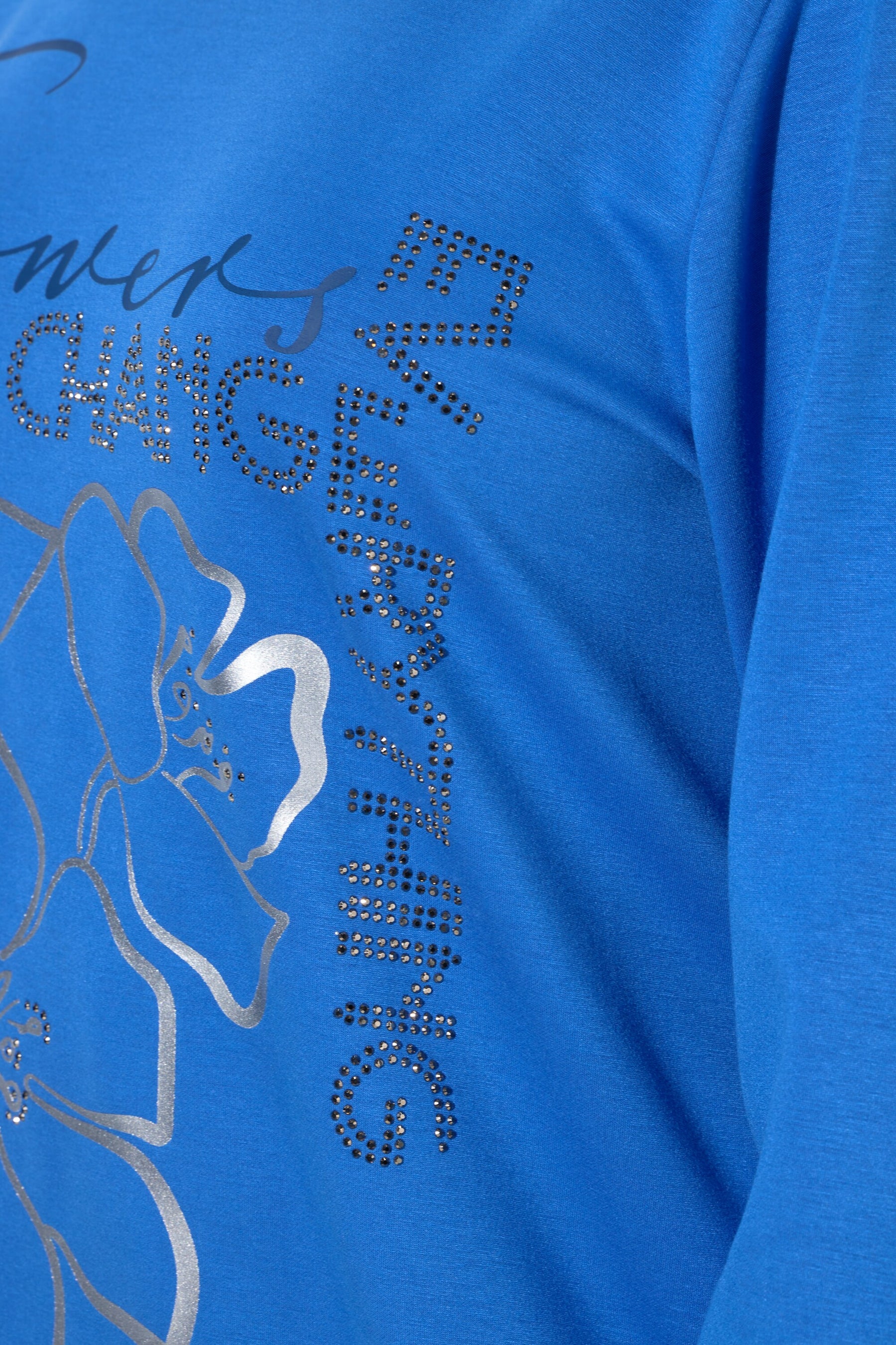  Ulla Popken Cowl Neck Sweater in Blue. 