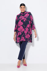 Ulla Popken Floral Tunic Dress