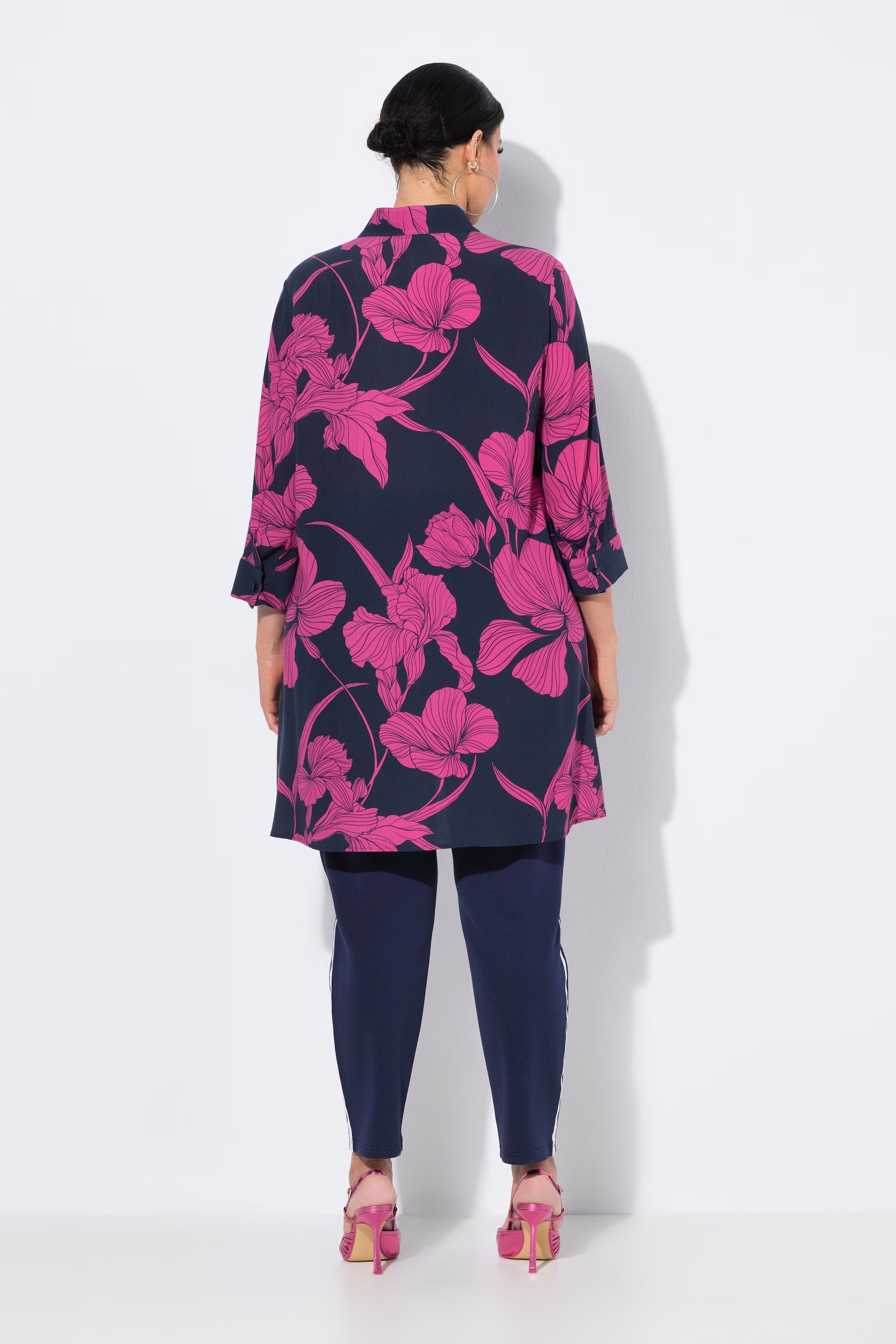 Ulla Popken Floral Tunic Dress