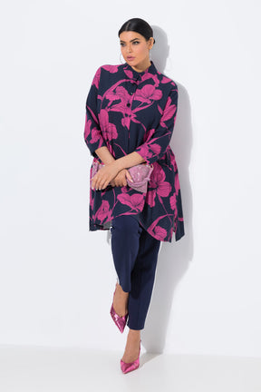 Ulla Popken Floral Tunic Dress