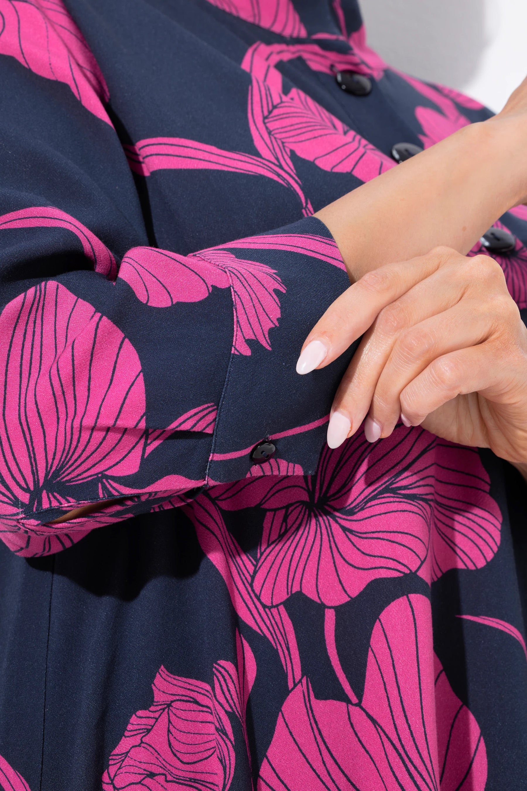 Ulla Popken Floral Tunic Dress