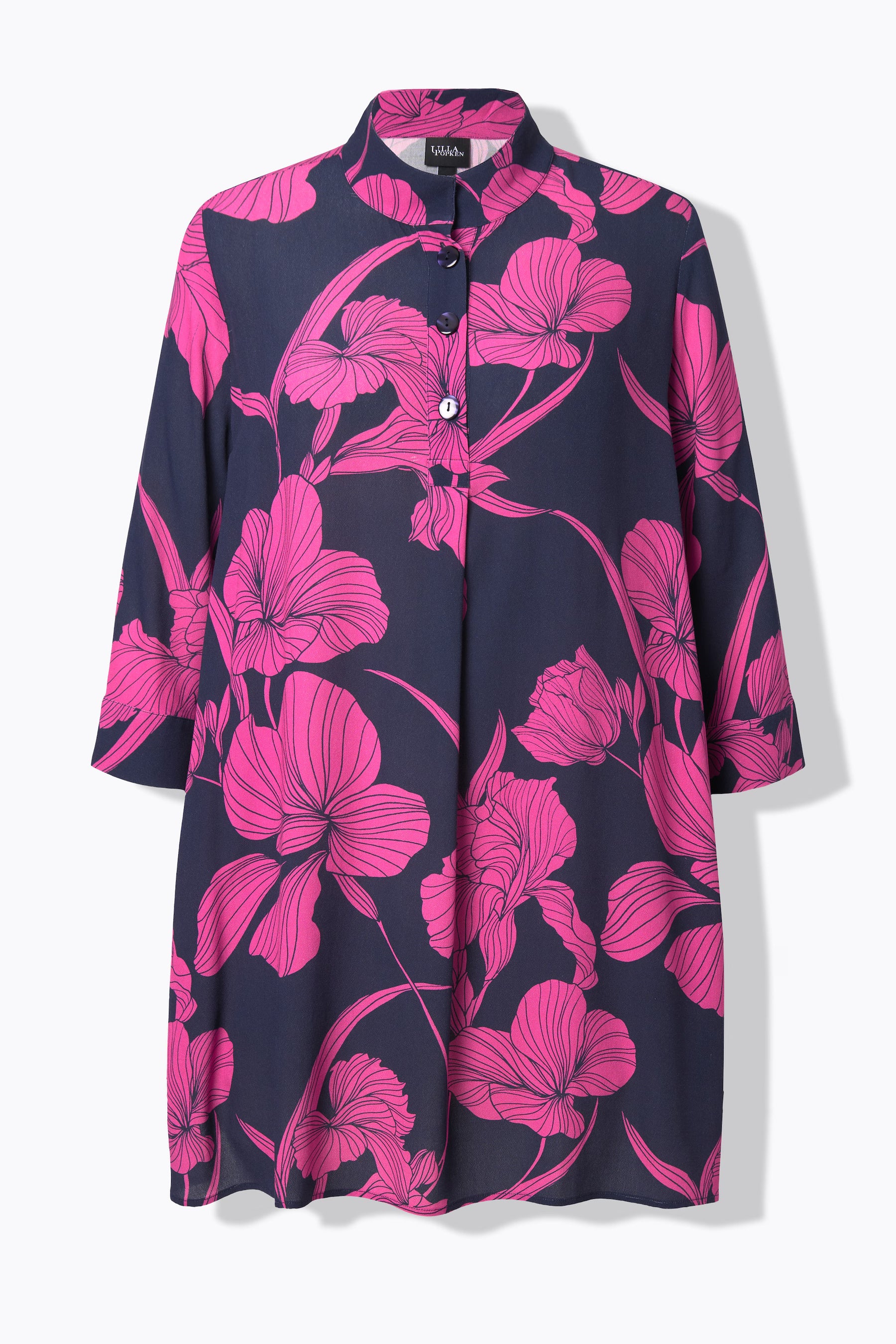 Ulla Popken Floral Tunic Dress