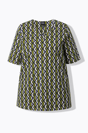Ulla Popken Graphic Green T-Shirt