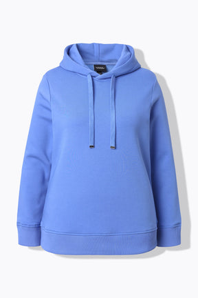 Ulla Popken Hoodie in Cornflower Blue