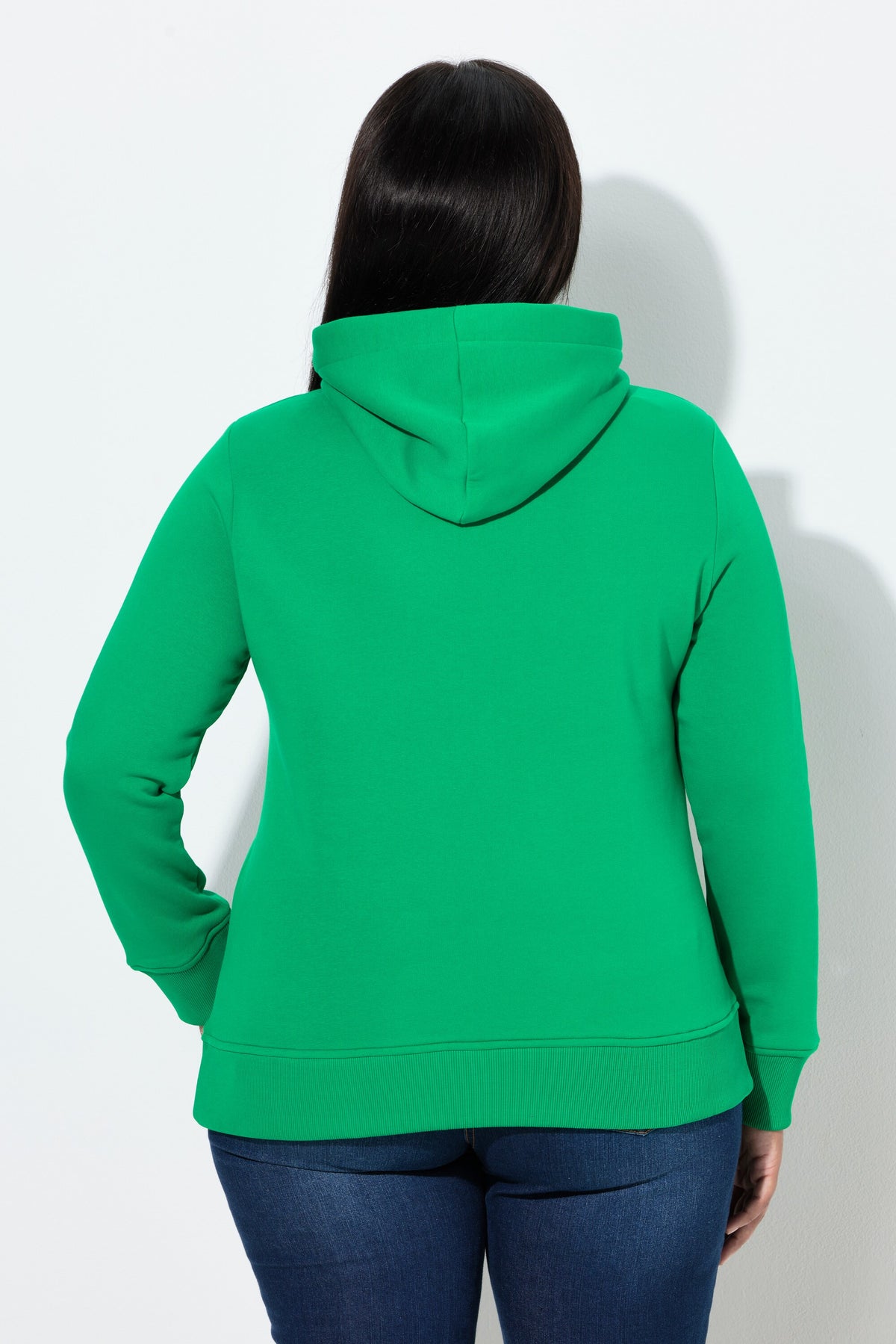 Ulla Popken Hoodie in Green