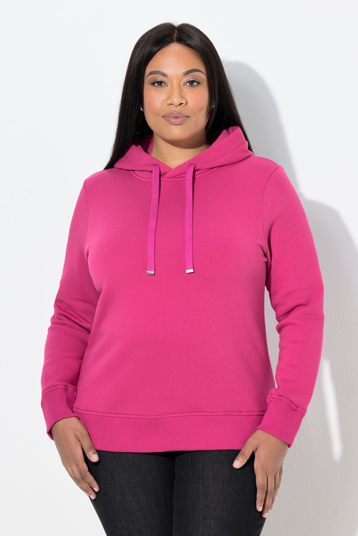 Ulla Popken Hoodie in Pink