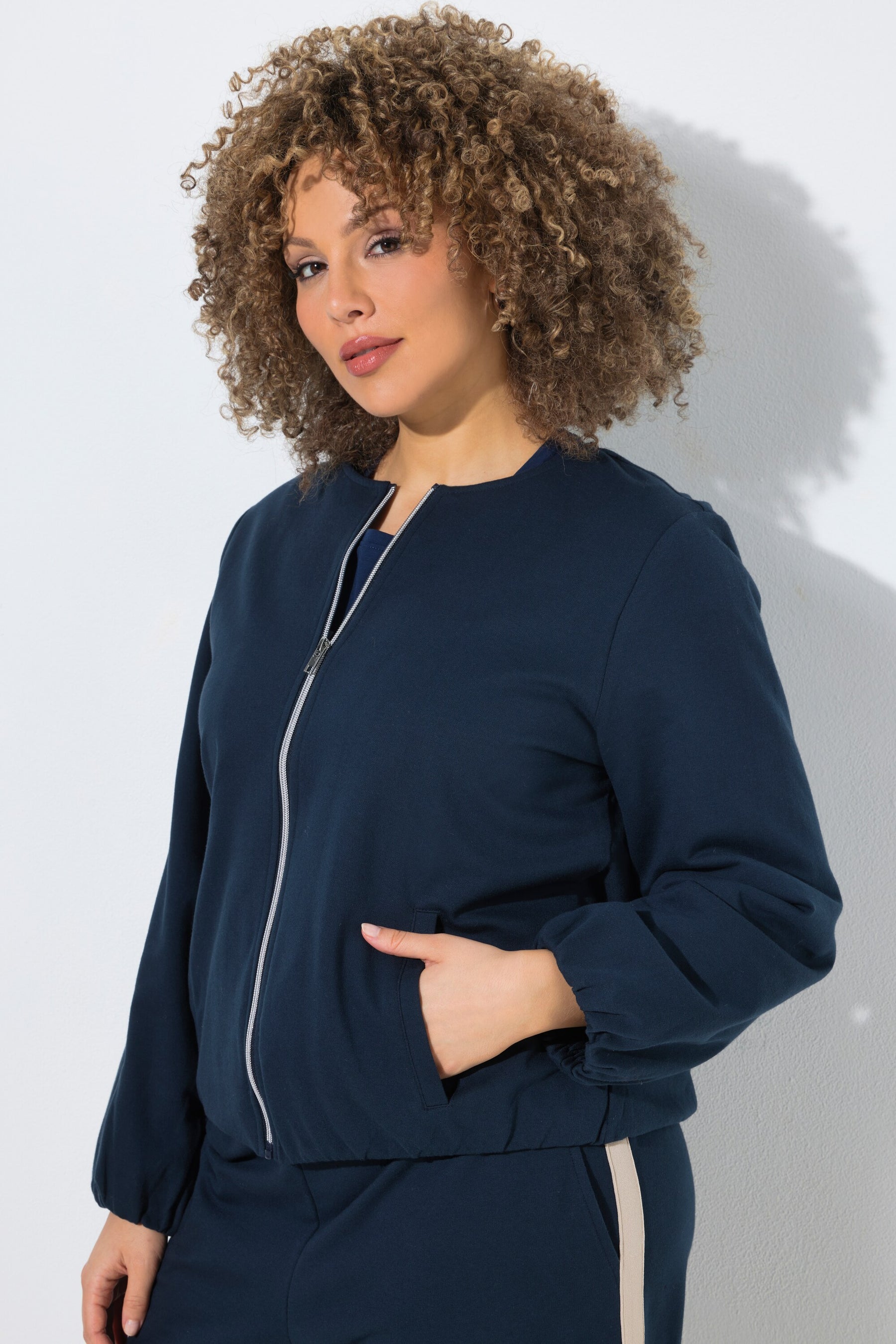 Ulla Popken Jacket in Navy 