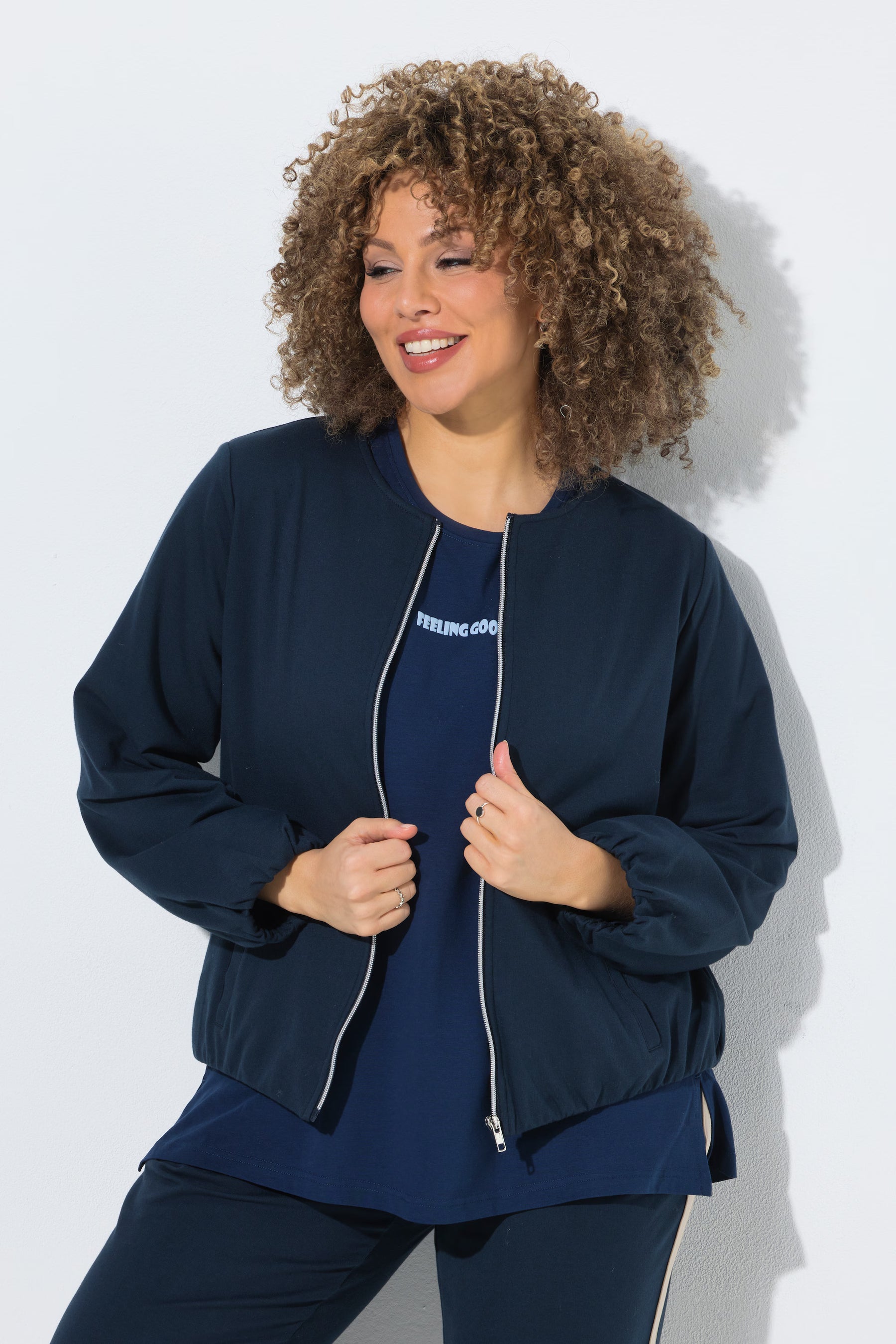 Ulla Popken Jacket in Navy 